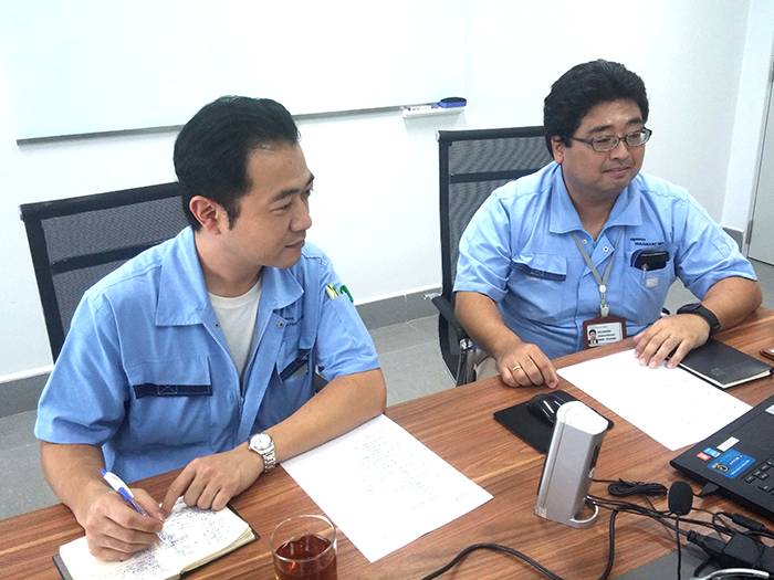 (左)品川 知徳 氏 (右)細野 貴之 氏